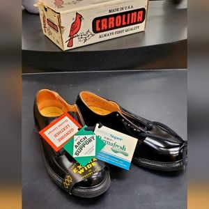 New Men's Dress Work shoes Size 7 EEE Carolina Oxfords Black